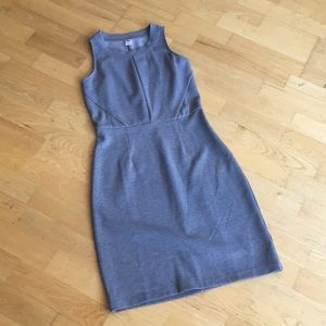 Gray sheath dress